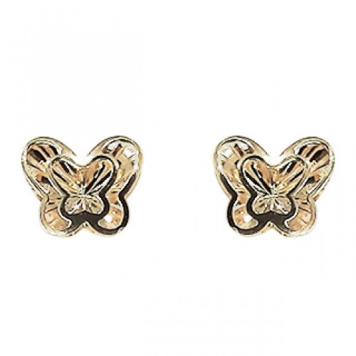 Gold earrings 10kt, 